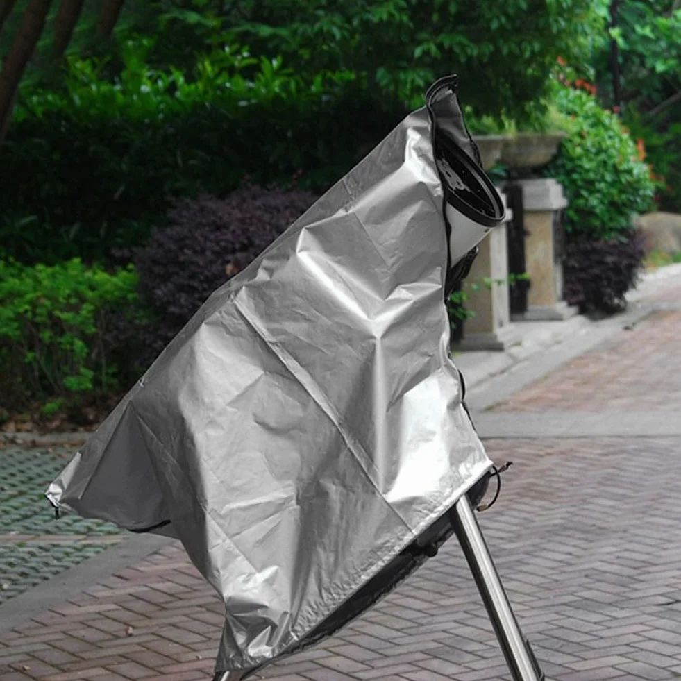 Housse de protection télescope astronomique imperméable tissu Oxford protection solaire poussière pluie revêtement argenté