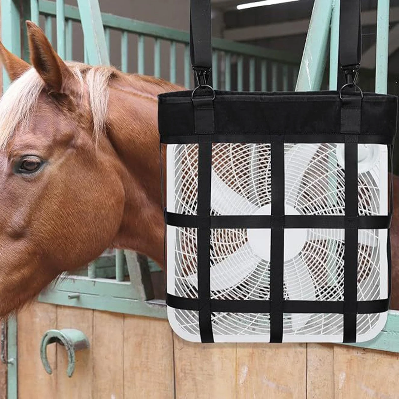 Support de Ventilateur pour Box D'écurie équine, Sac pour Accessoires de Chevaux