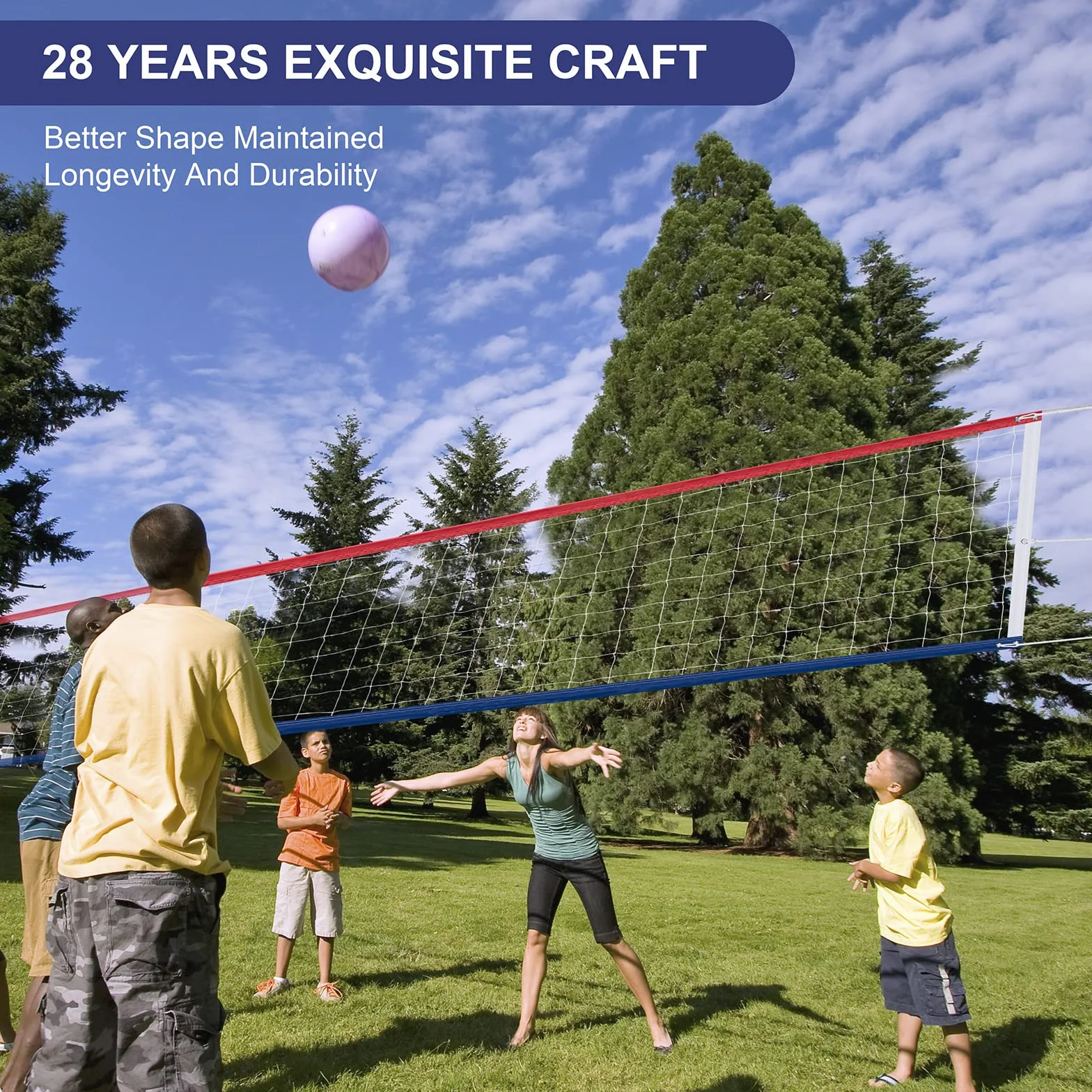 Filet de Volley-Ball Professionnel, résistant, câble en Acier aéronautique, Bandes latérales épaisses, extérieur et intérieur