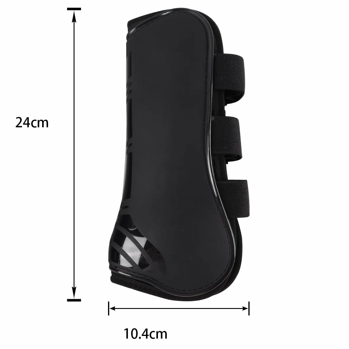 Guêtres pour Jambes de Cheval 2 Pièces avec Boucles de Réglage