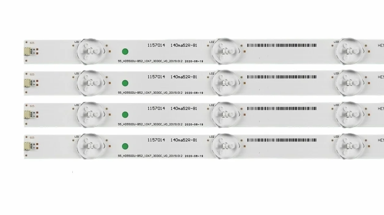 Bande de rétro-éclairage LED pour H55MEC3350 LBM550M0701-LF-2(0) 55DU6500 55H7D LC-55LBC591C -55LBU591U -55N8002U SVH550AQ0 55k3300acima