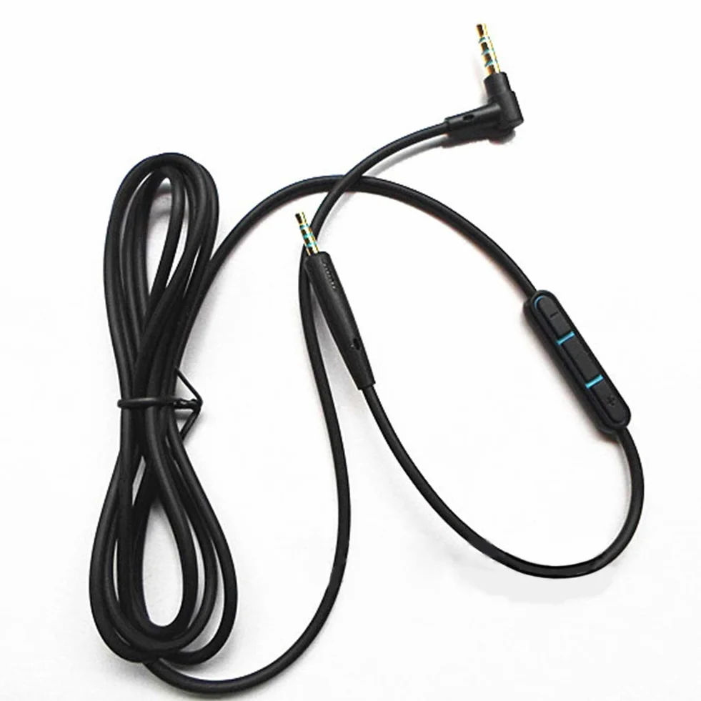 Câble audio de rechange Bose QuietComfort QC25 QC35 avec atténuation du bruit, microphone et contrôle du volume