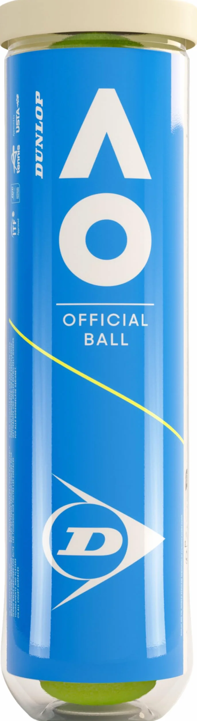 DUNLOP Balle de Tennis Australian Open Terre Battue Terrain Dur Gazon