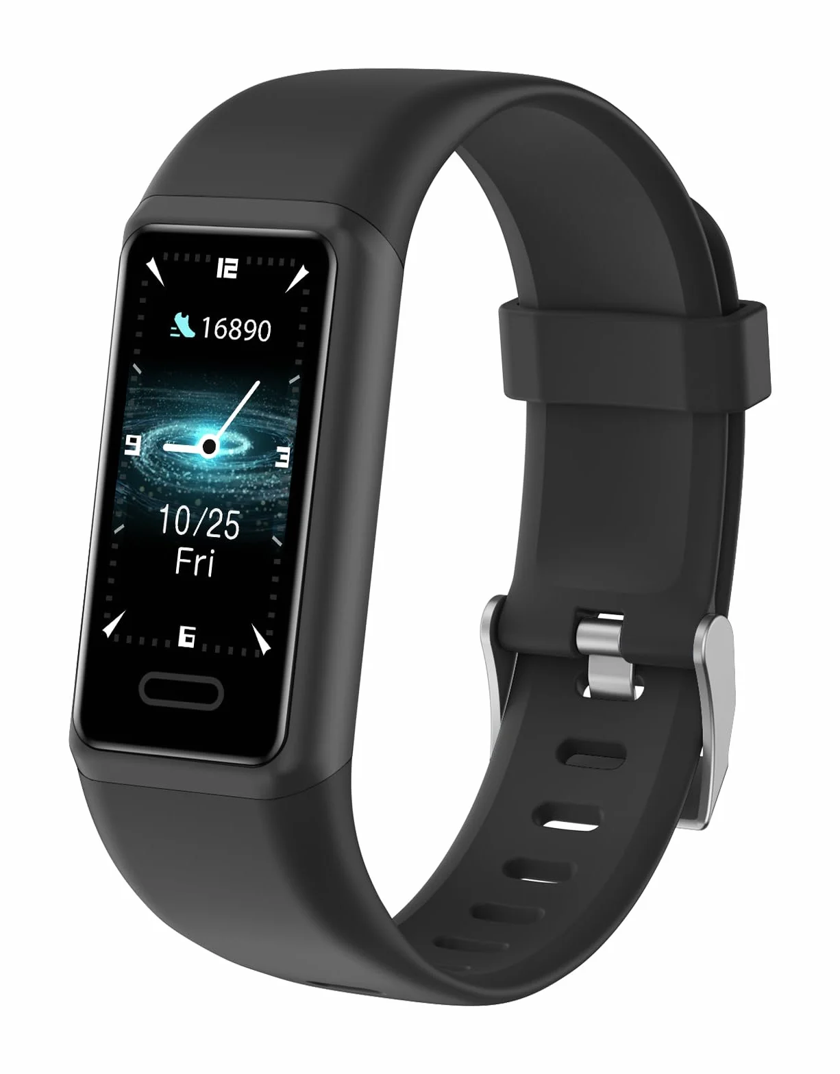 Cloudpoem Montre Connectée Sport IP68 Podomètre Cardiofréquencemètre Suivi Sommeil Calories Android iOS