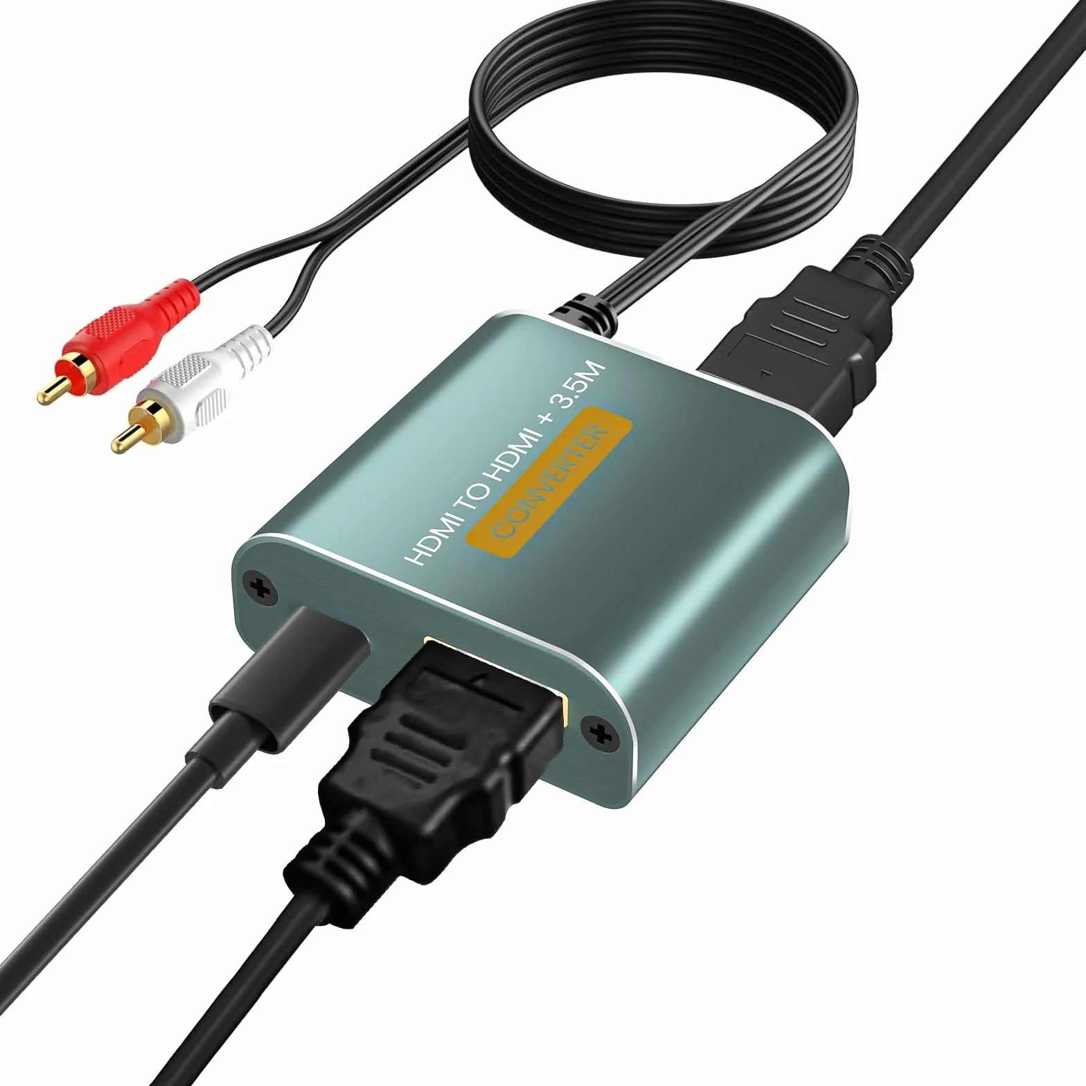 Extracteur HDMI Audio 4Kx2K HDMI vers Jack 3.5mm pour PS4 PS5 Xbox Blu-ray DVD