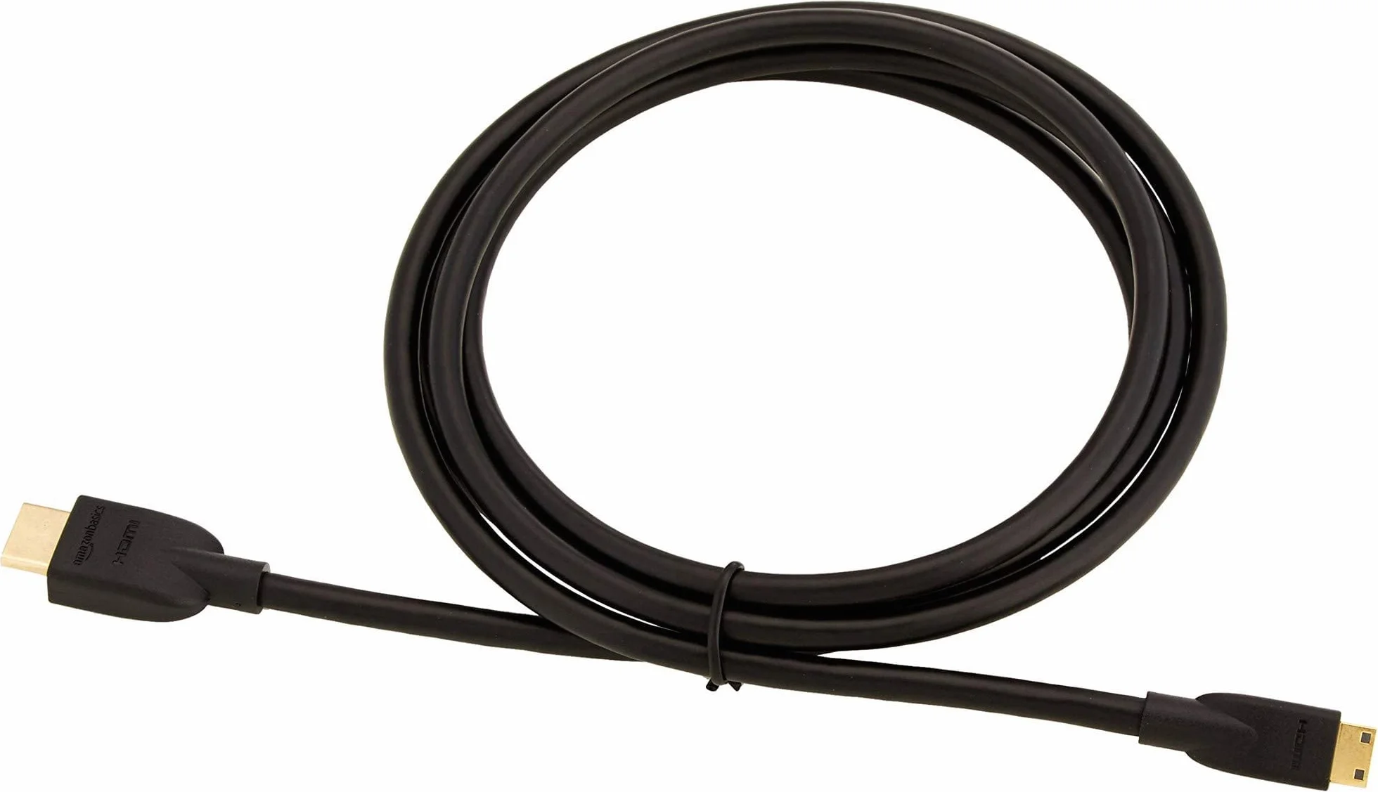 Amazon Basics Câble mini HDMI (source) vers HDMI (écran) haute vitesse, 1.8 m, noir
