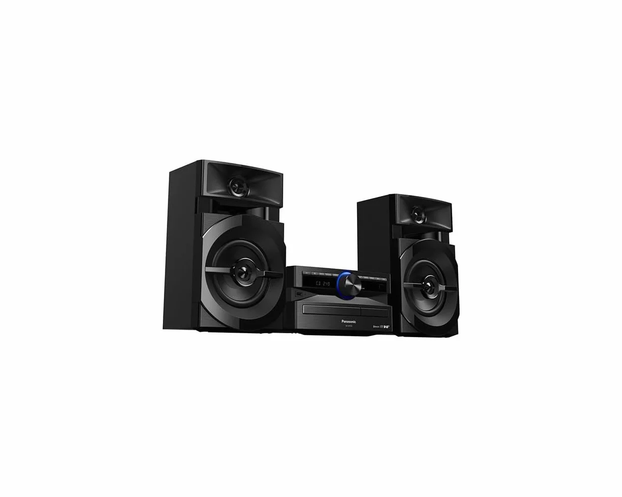 Panasonic SC-UX102E-K Mini chaine hifi DAB+ Bluetooth 300W Lecteur CD Radio FM/DAB/DAB+ Rythime D.Bass Bluetooth Port USB DJ Jukebox Design élégant et sobre, Noir, Version Française