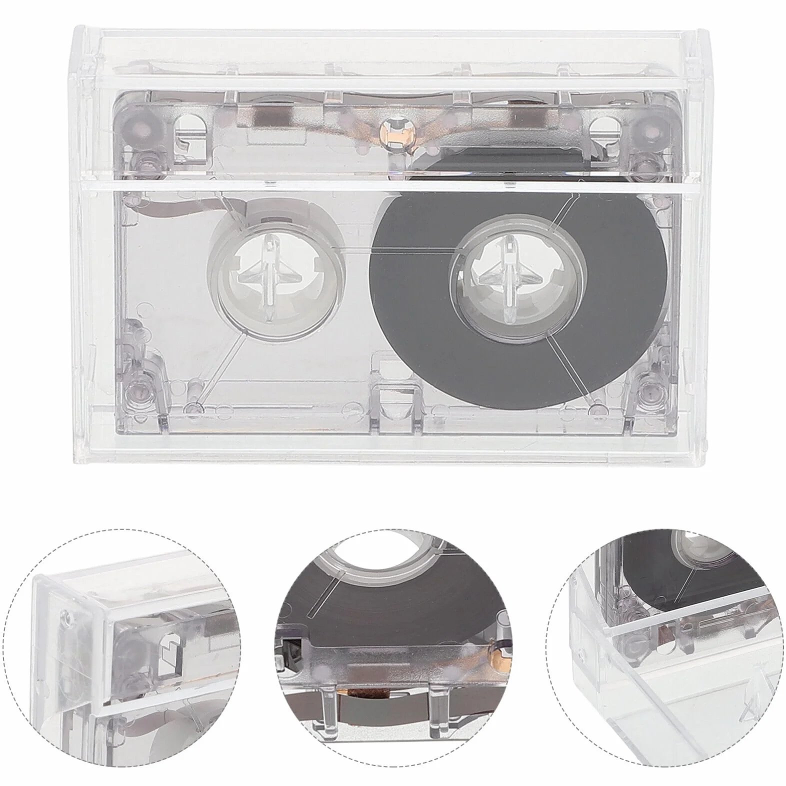 Blanche Cassettes Audio Vierge 60 Minutes Plastique DIY