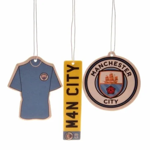 Désodorisant officiel Manchester City F.C. 3pk