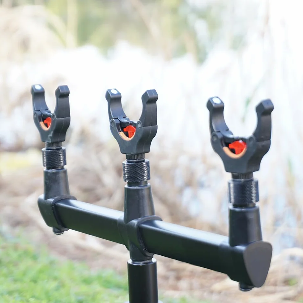 Porte-canne à pêche aimanté lot de 4 pièces pour rod-pod carpe