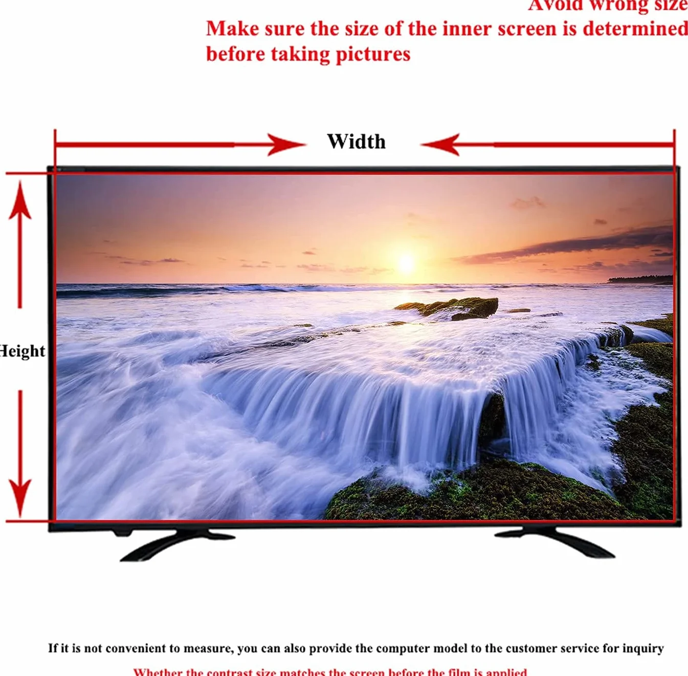 Film de protection d'écran anti-reflet anti-lumière bleue anti-rayures anti-traces de doigts 4K OLED QLED HDTV