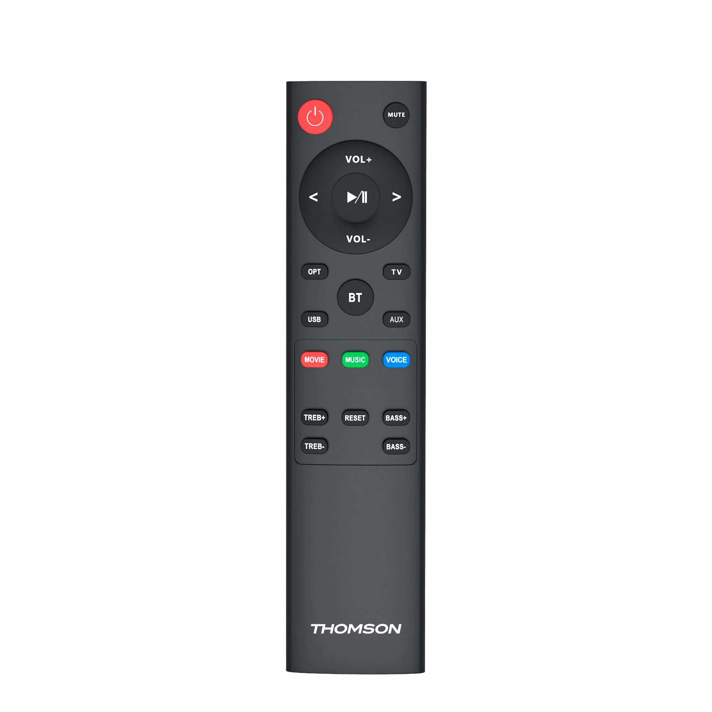 THOMSON Barre de Son Bluetooth 5.0 200W Sans fil Noir Bois 86 cm SB402BT