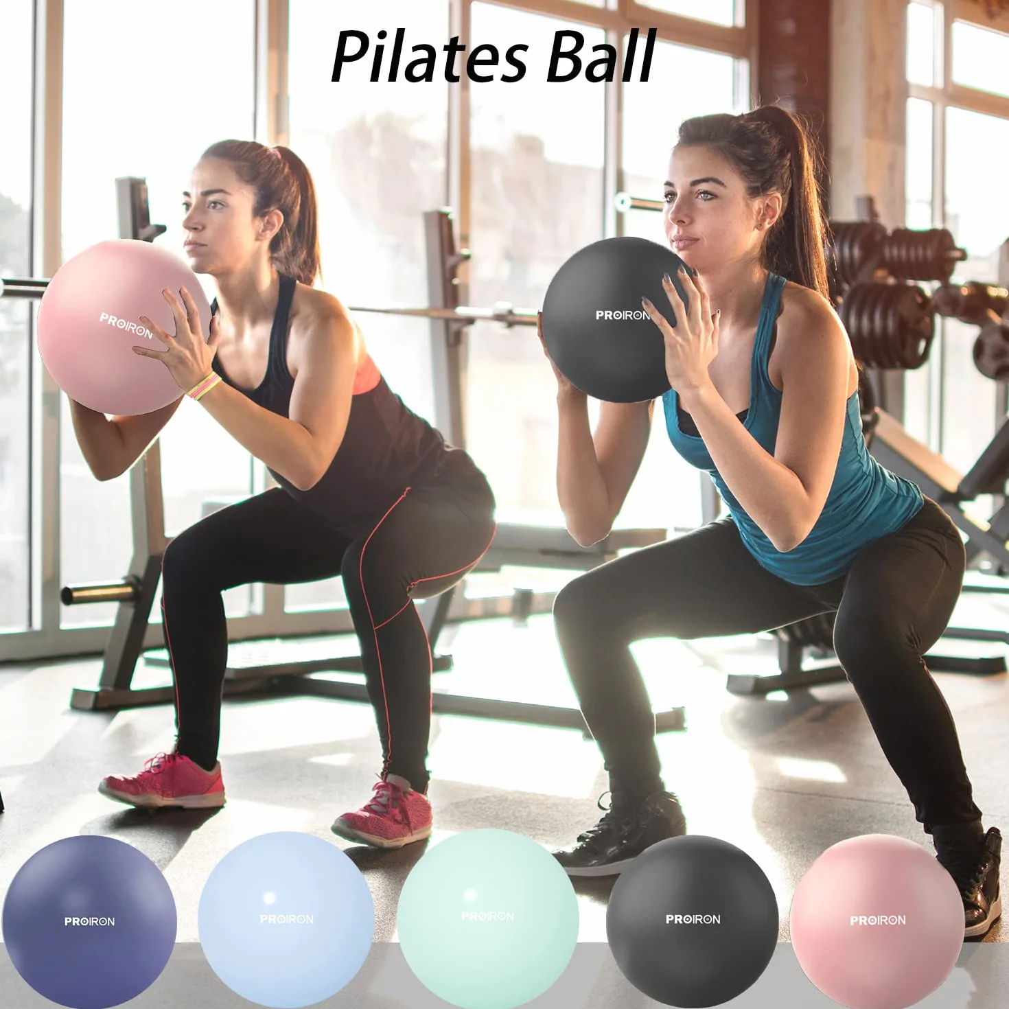 PROIRON Ballon Pilates 25cm Balle de Gym Fitness Yoga