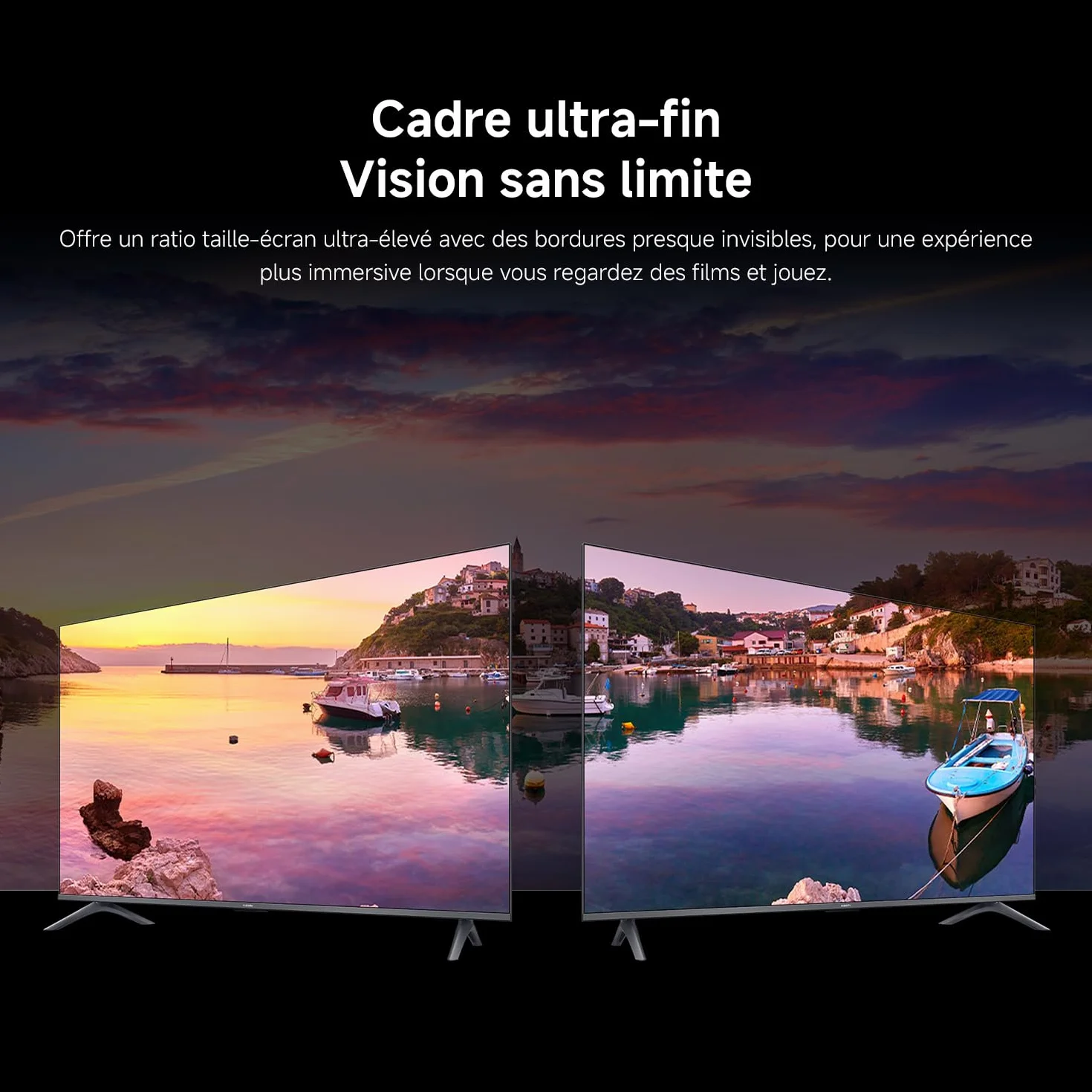 XIAOMI TV A Pro 50 127 cm 50 Pouces 4K UHD QLED Smart TV Google TV HDR10 Game Boost 120Hz MEMC 2Go+8Go
