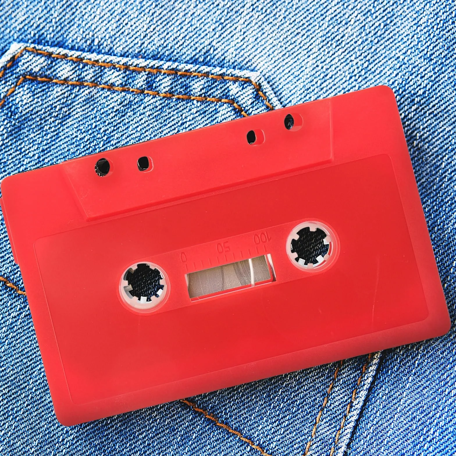 Lot de 4 Cassettes Audio Vierges, Bandes Enregistrables Colorées pour Bricolage