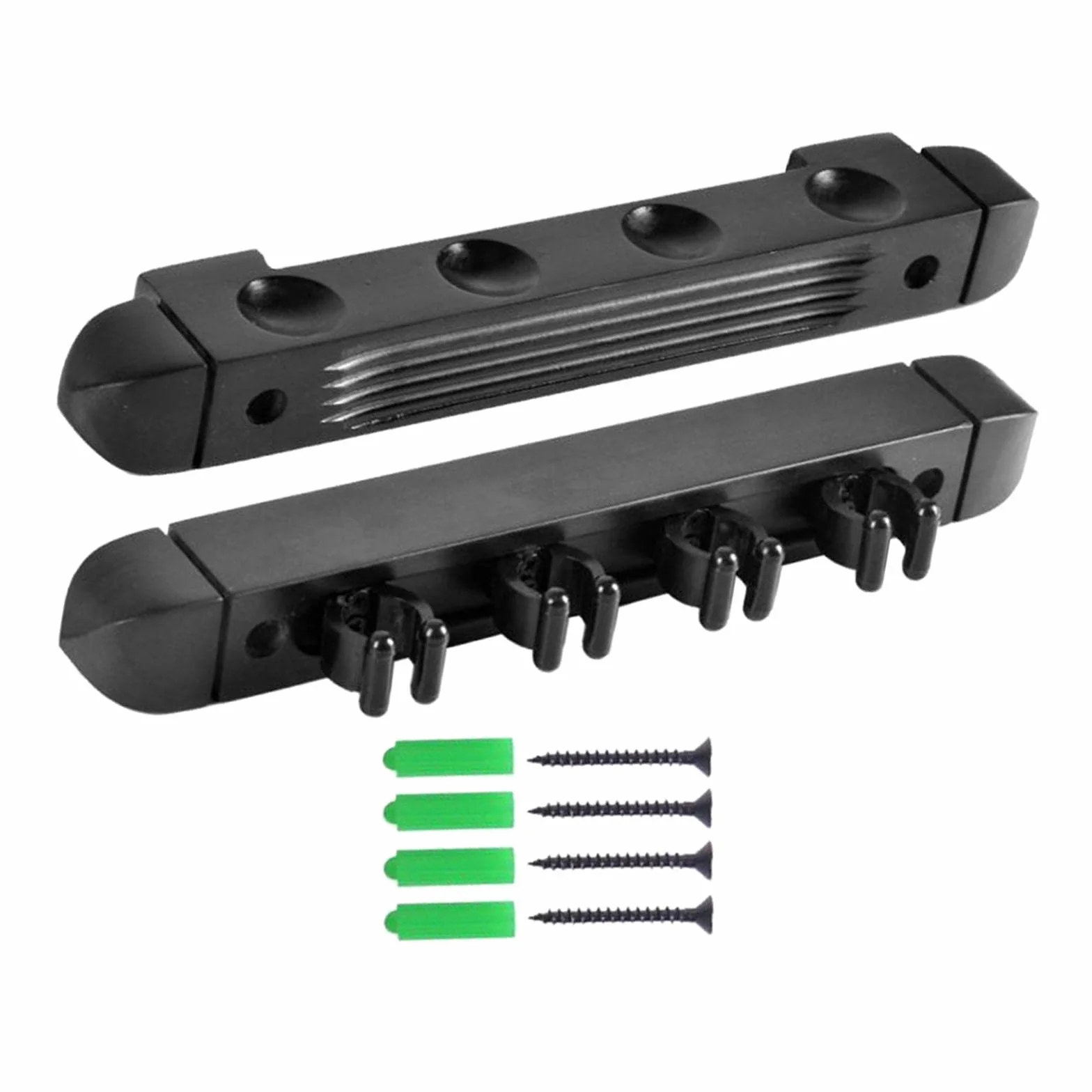 SM SunniMix Porte-queues Noir Mural 4 Porte-Queue De Billard Support Accessoires