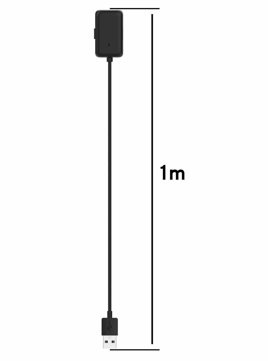 Remplacement Câble de Charge USB Chargeur 100cm, compatible avec AfterShokz Xtrainerz AS700 / OpenSwim S700