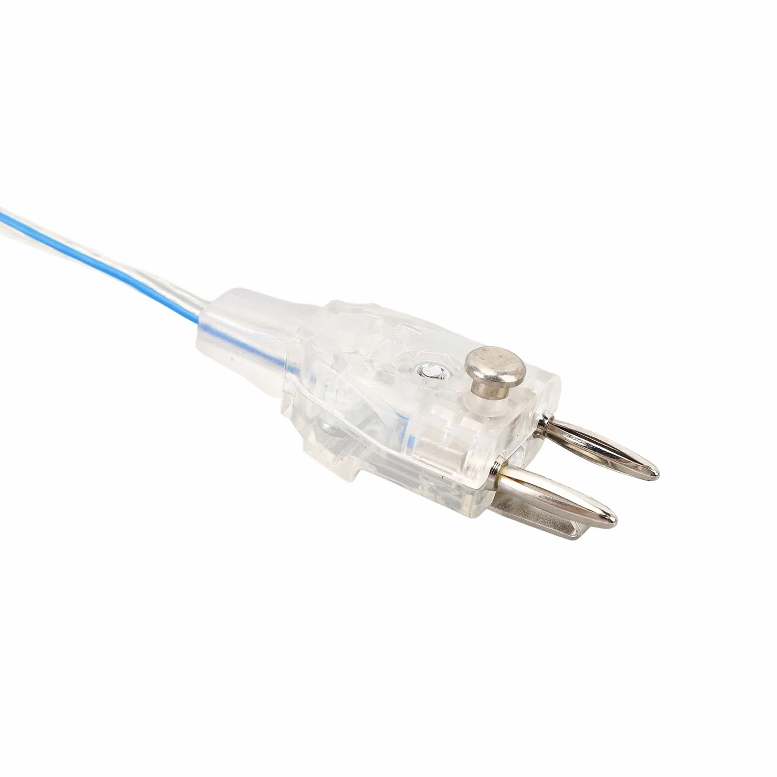 Cocoarm Fil de Corps d'Épée, Fil Conducteur Transparent en Plastique Acier Inoxydable pour Compétitions d'Escrime