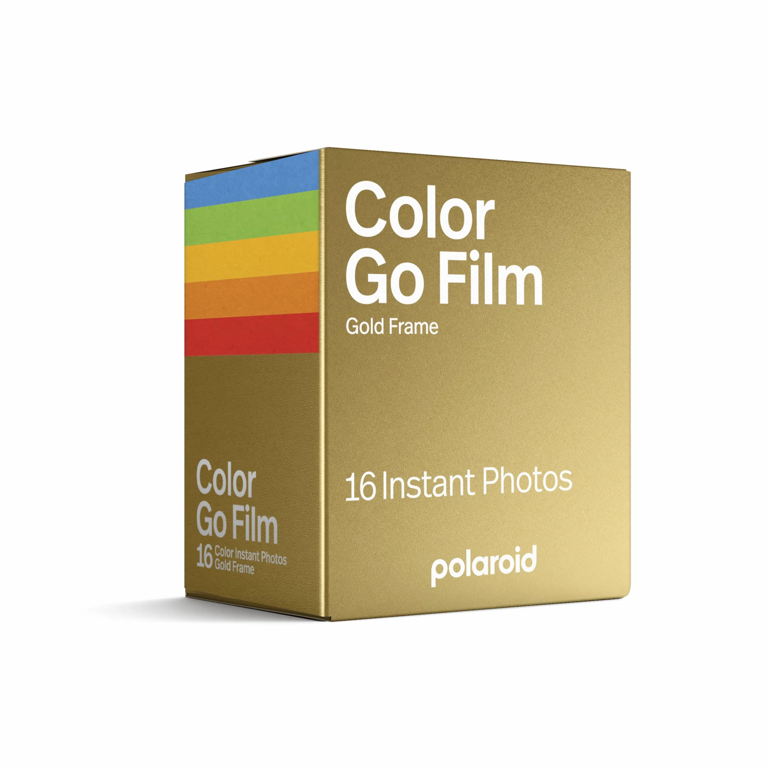 Polaroid - Film Couleur pour Go - Cadre doré - Double Pack (16 Photos)