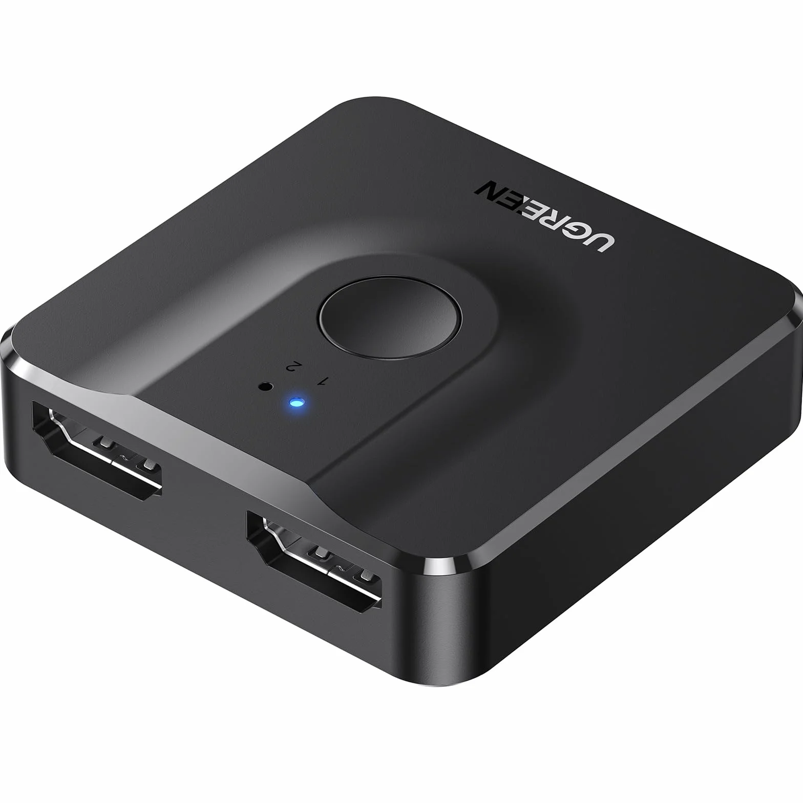 UGREEN Commutateur HDMI 4K 60Hz 2 Entrées 1 Sortie HDR CEC Dolby Atmos Compatible PC PS5 Xbox Noir