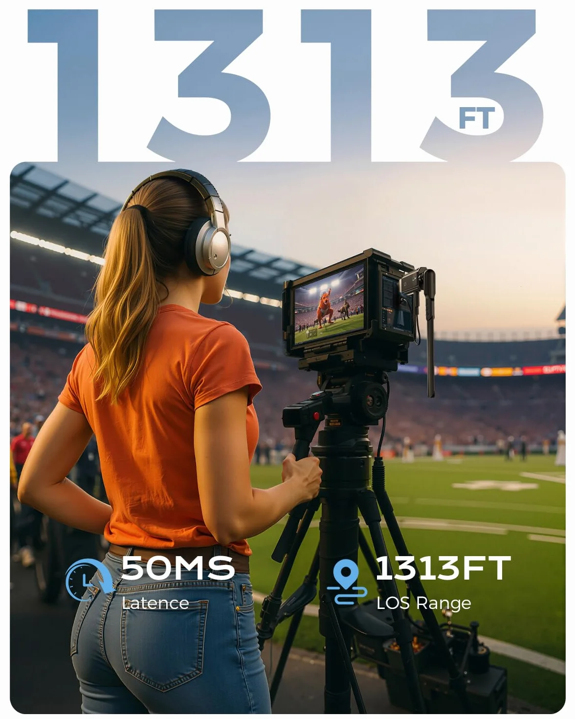Transmetteur HDMI sans Fil 1080P 400M Diffusion vidéo PC Caméra Box TV vers HDTV Moniteur Projecteur Plug & Play