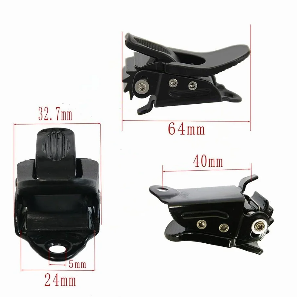 Fixation de Snowboard UP100 avec 2 Boucles à Cliquet et 2 Sangles