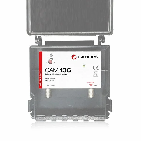 Cahors CAM136-4G Préamplificateur UHF 36dB