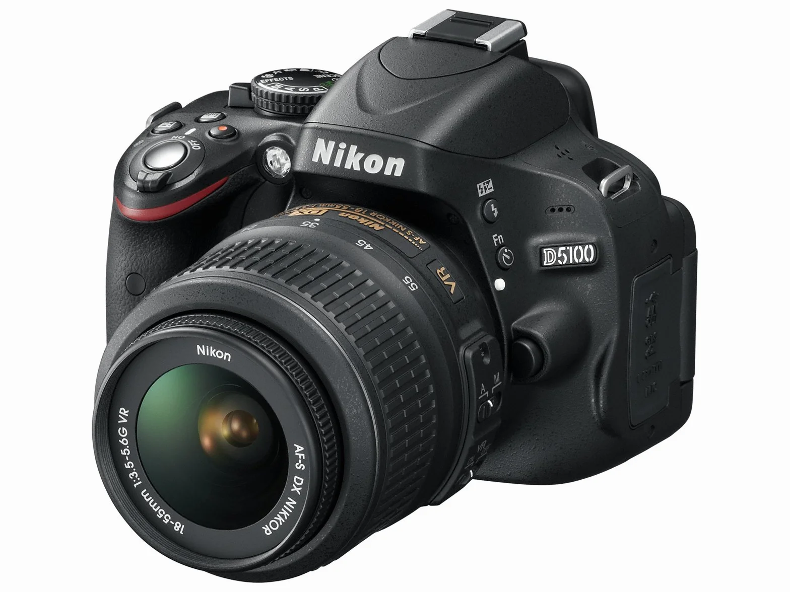 Nikon D5100 Digital SLR Camera with 18-55mm VR Lens Kit (16.2MP) 3 inch LCD (Certified Refurbished)