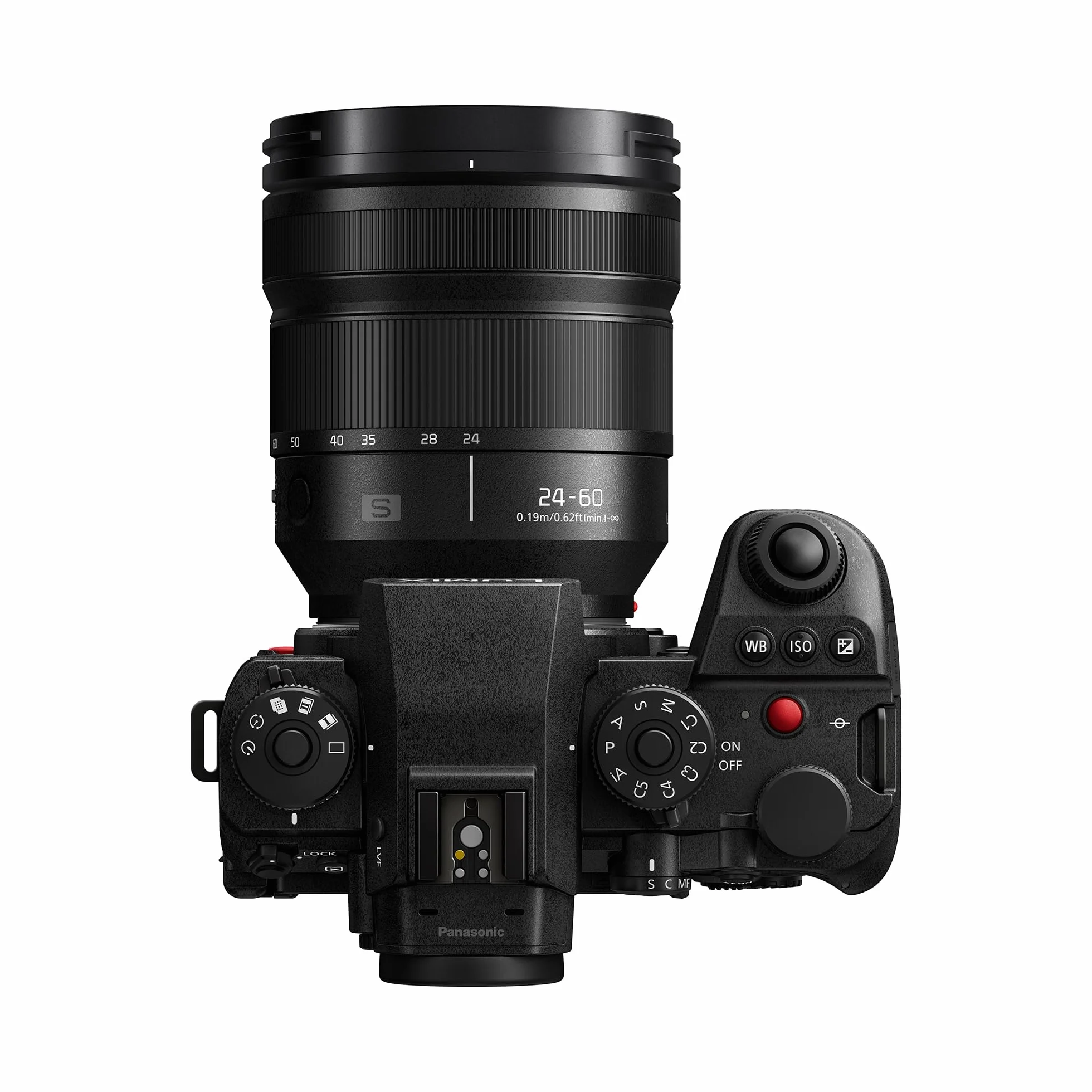 Panasonic Lumix S 24-60mm F2.8 Objectif Plein Format S-R2460 Grand Angle Tropicalisé Noir Monture L