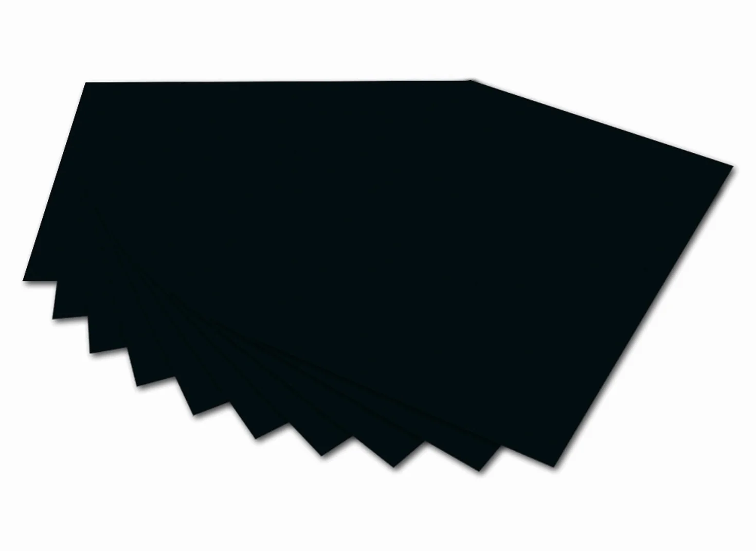 Folia Bringmann 6190 folia Pack de 10 feuilles de carton photo 300 g/m² 50 x 70 cm (Noir) (Import Allemagne)