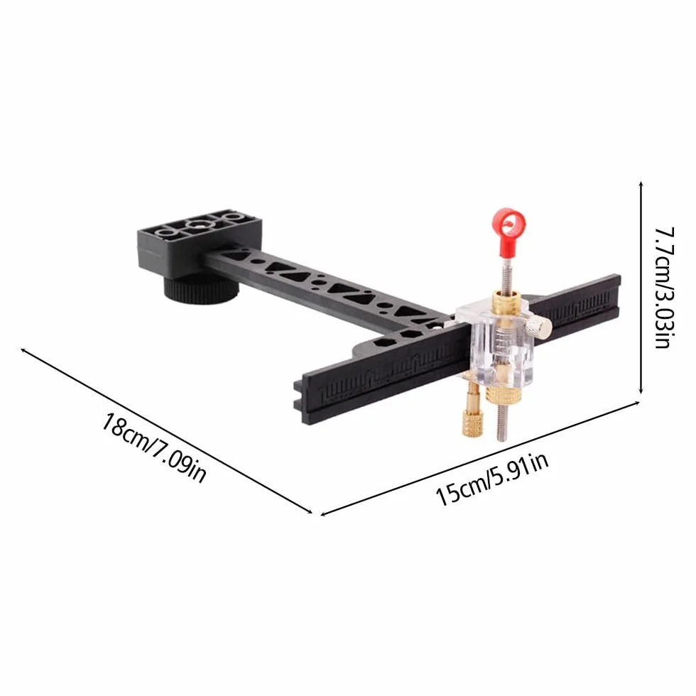Viseur de Tir à l'arc Réglable 4 Directions, Accessoire de Visée pour Arc Recourbé