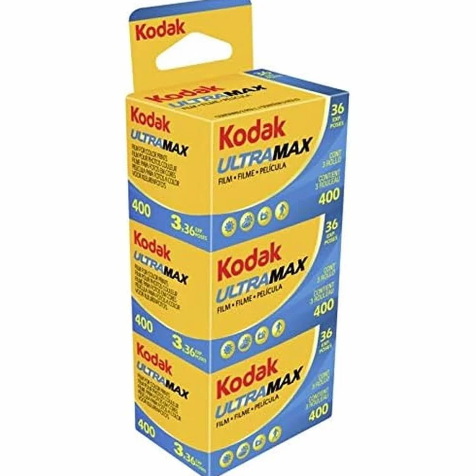 Kodak KOD103202 - Film négatif Couleur (35 mm, Ultra Max gc 400-36 tripack) Multicolore
