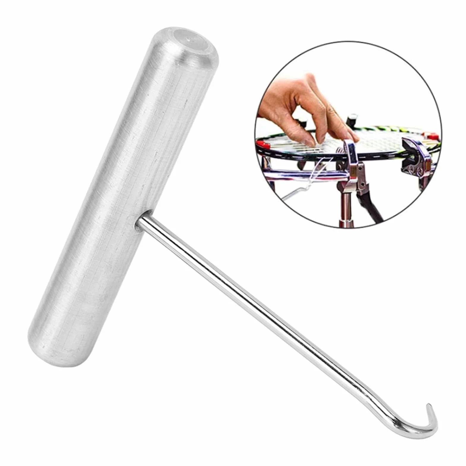 Extracteur d'assistance de chaîne pour raquette de badminton, tennis et squash