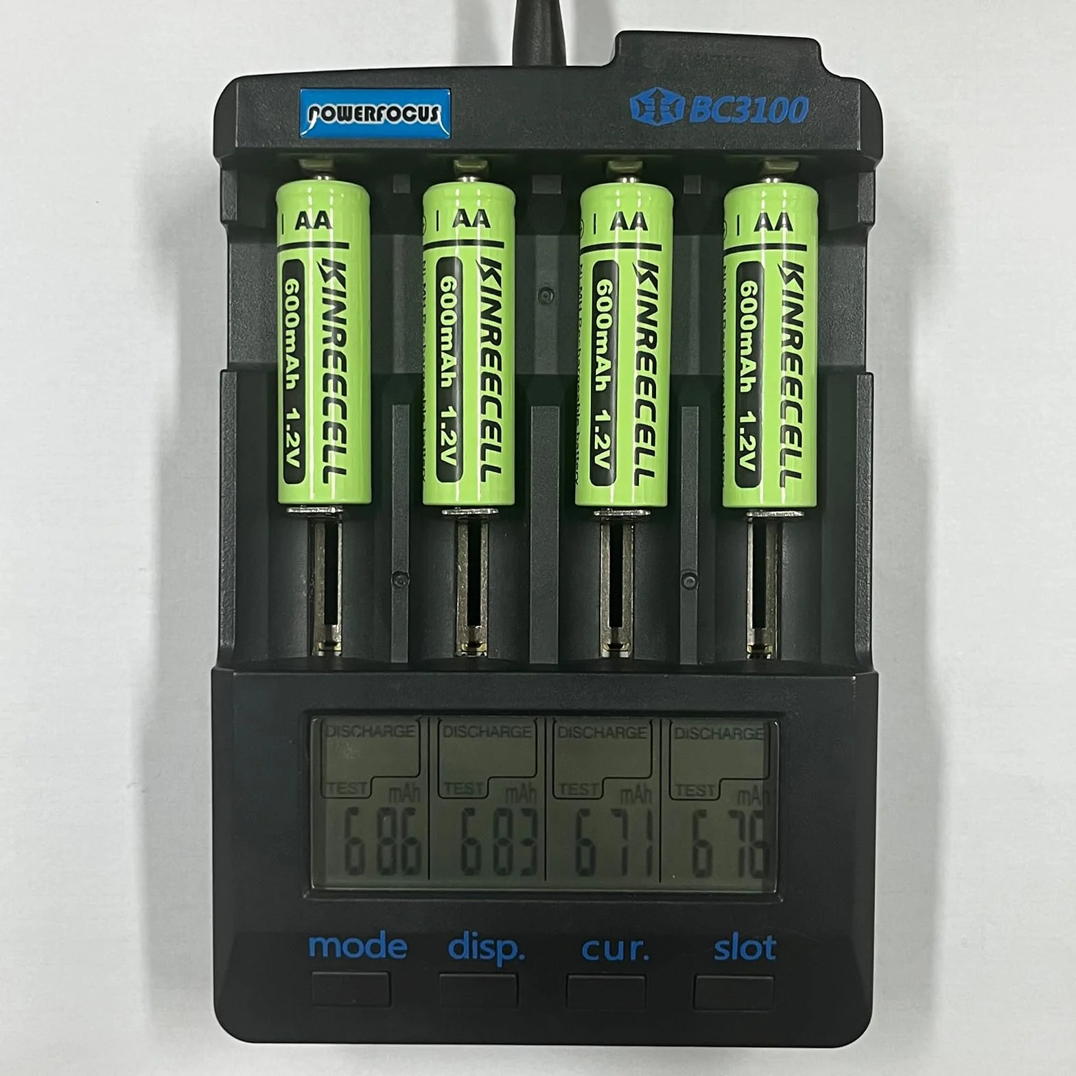 Batteries Rechargeables AA Ni-MH 1,2V pour Lampes Solaires, Guirlandes Lumineuses (Pack de 12)