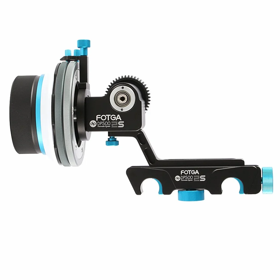 Mise à niveau Fotga DP500IIS QR dämpfen Schnellspanner Follow Focus A/B Harter Stopp pour 15 mm Rod Rig DSLR 5DII III 7D 15 mm HDV HDSLR Kodierungssoftware Unterstützung