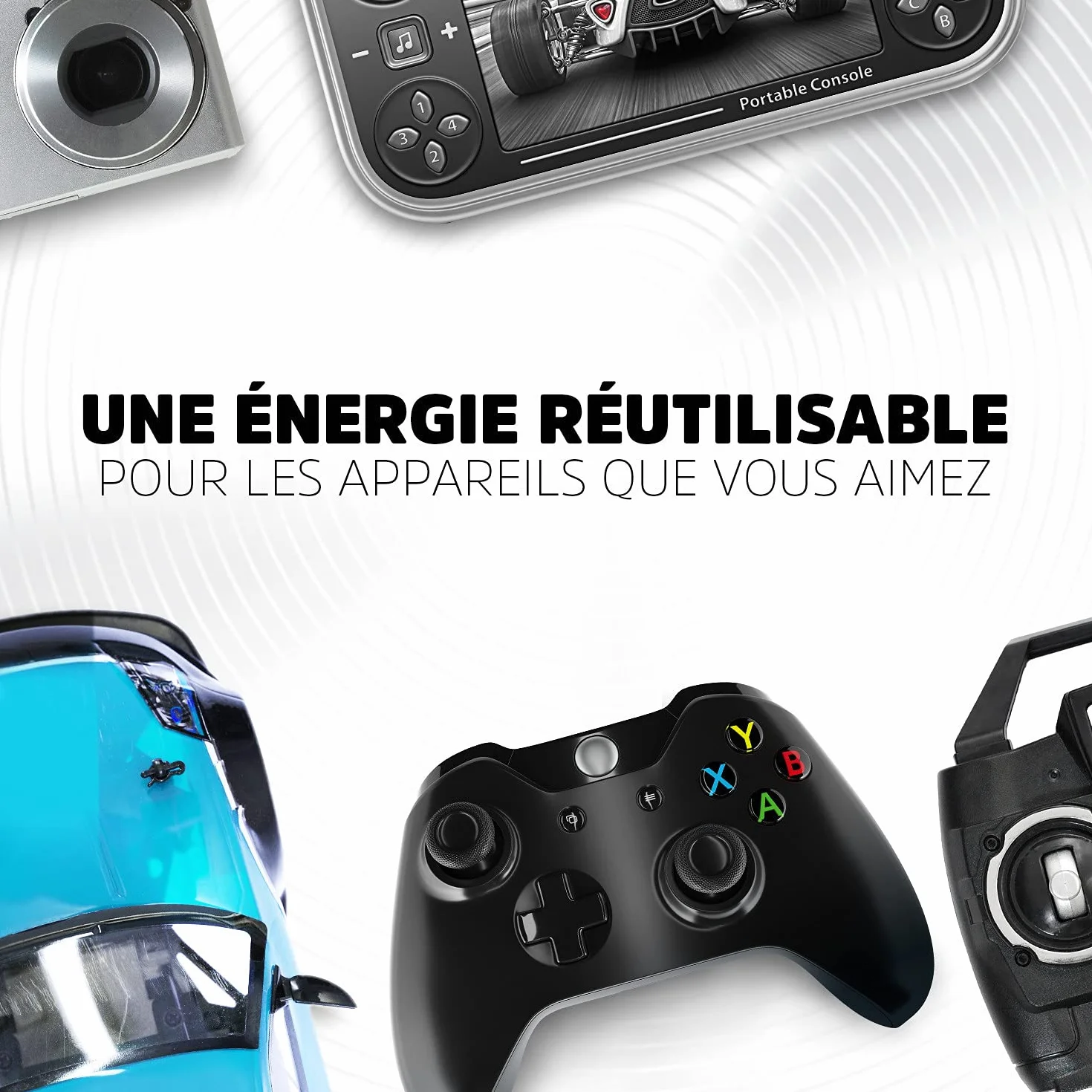 Energizer Recharge Power Plus Pile 9V Rechargeable 175 mAh NiMH