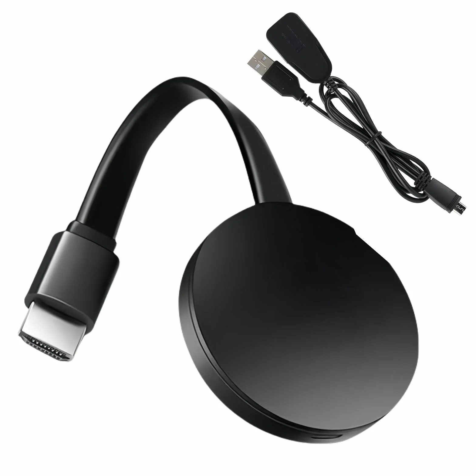Adaptateur Dongle HDMI sans Fil 1080P pour TV, Dongle WiFi Affichage Écran Compatible Miracast, Airplay, DLNA, Streaming iOS Android Windows Mac, 2.4GHz Portable