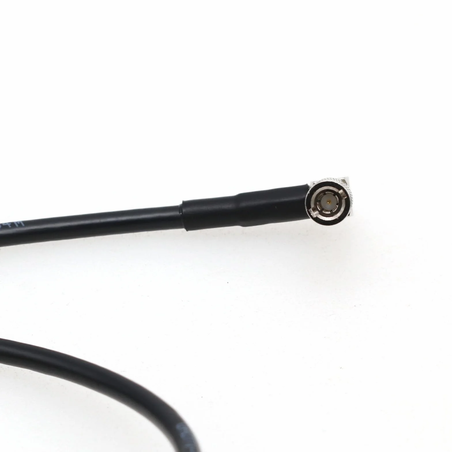 HangTon Câble vidéo HD Micro BNC vers BNC 6G SDI à angle droit haute densité pour Blackmagic Video Assist 4K Moniteur DJI Lightbridge 2 30 cm
