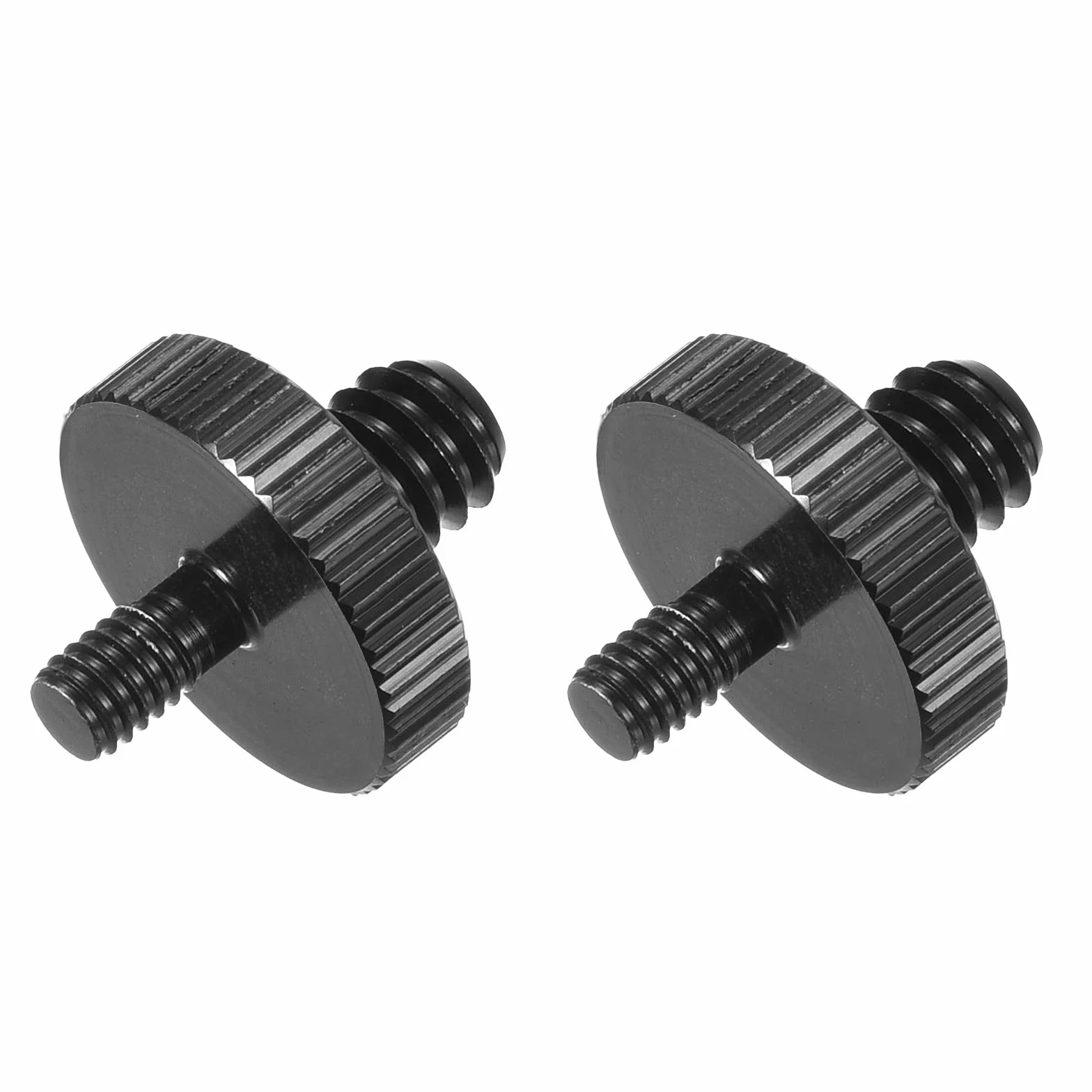 QUARKZMAN 2PCS Adaptateur de support de microphone filetage mâle 1/4 à M4 adaptateur de vis pour support de microphone vers adaptateur de monture trépied pour appareil photo