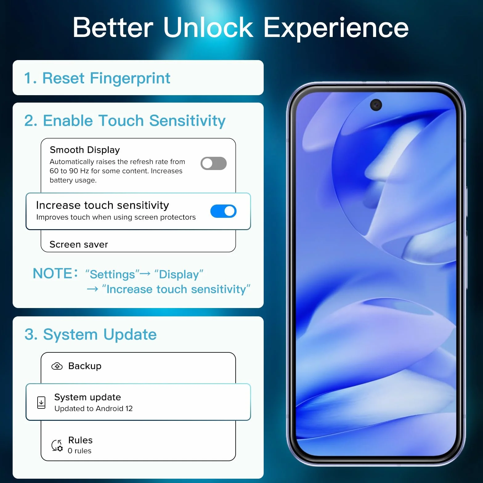 JETech Protection D'écran pour Google Pixel 9a 6,3 Pouces 2025, Film en Verre Trempé avec Outil d'Installation Facile, Compatible avec Les Empreintes Digitales, HD Clair, Lot de 3