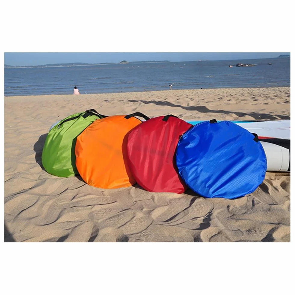 Voile de kayak orange en PVC pour planche de paddle