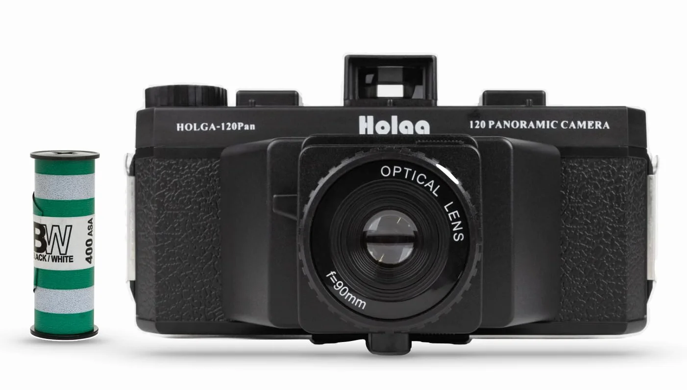 Anton & HOLGA 120N Pan 6x12 Format Moyen Panorama (Film Non Inclus)