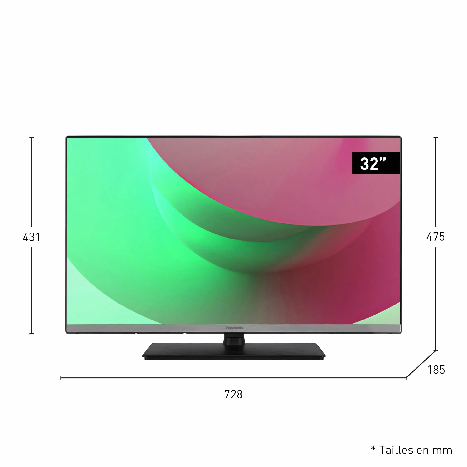 Panasonic TB-32S45AEZ 32 Pouces Smart TV LED Full HD 2024 TiVo Google Alexa HDR HDMI