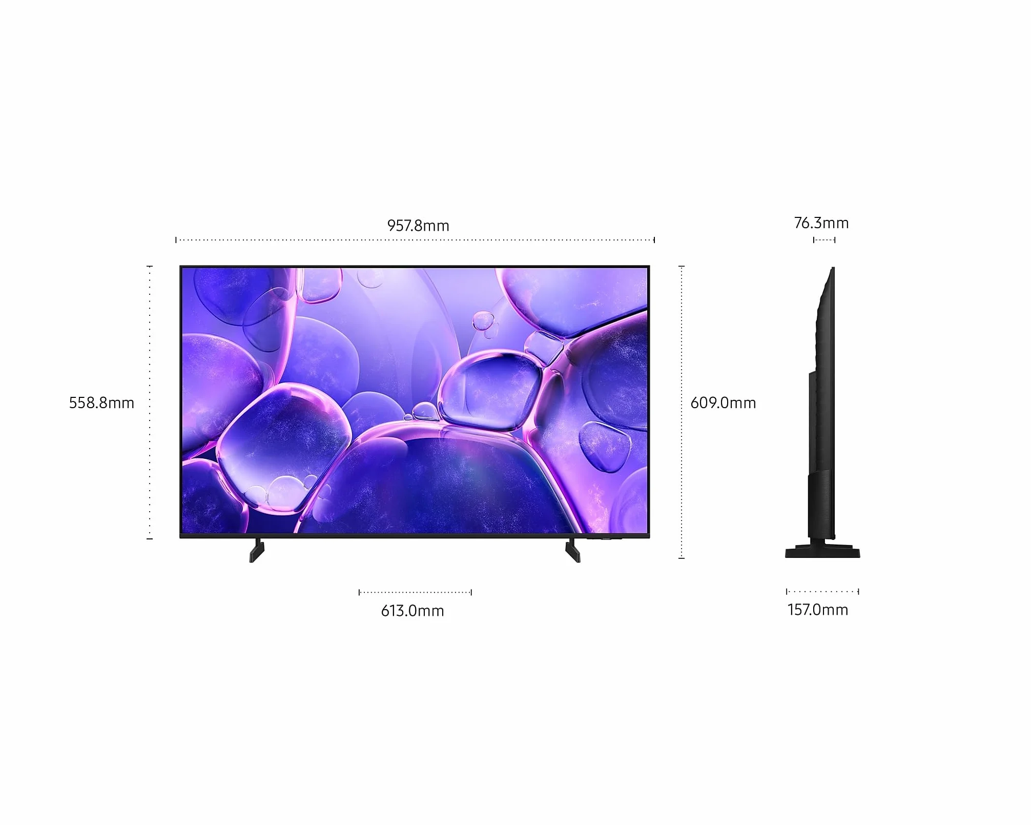 TV 43 SAM 4K UHD SMART TV BLUETOOT LAN DLNA DVT2 DVBS2 UE43U8072