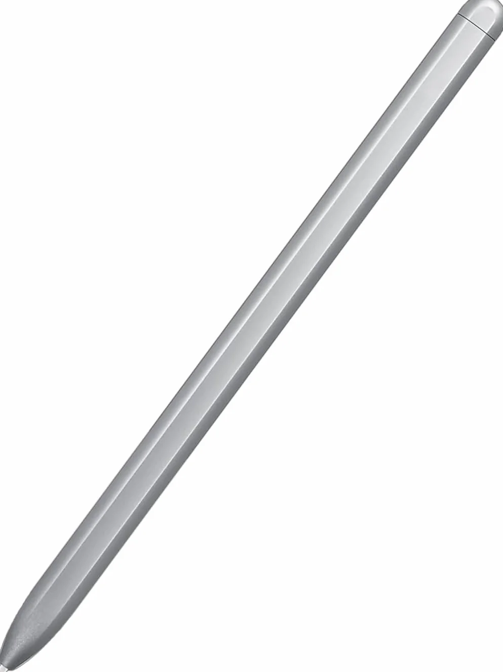 Stylo de Saisie de Remplacement pour Samsung Galaxy Tab S7, Tab S7 FE SM-T730, SM-T733, SM-T736B,Tab S7 FE Stylo S de Remplacement+ Pointes/Plumes sansBluetooth Argent Mystique