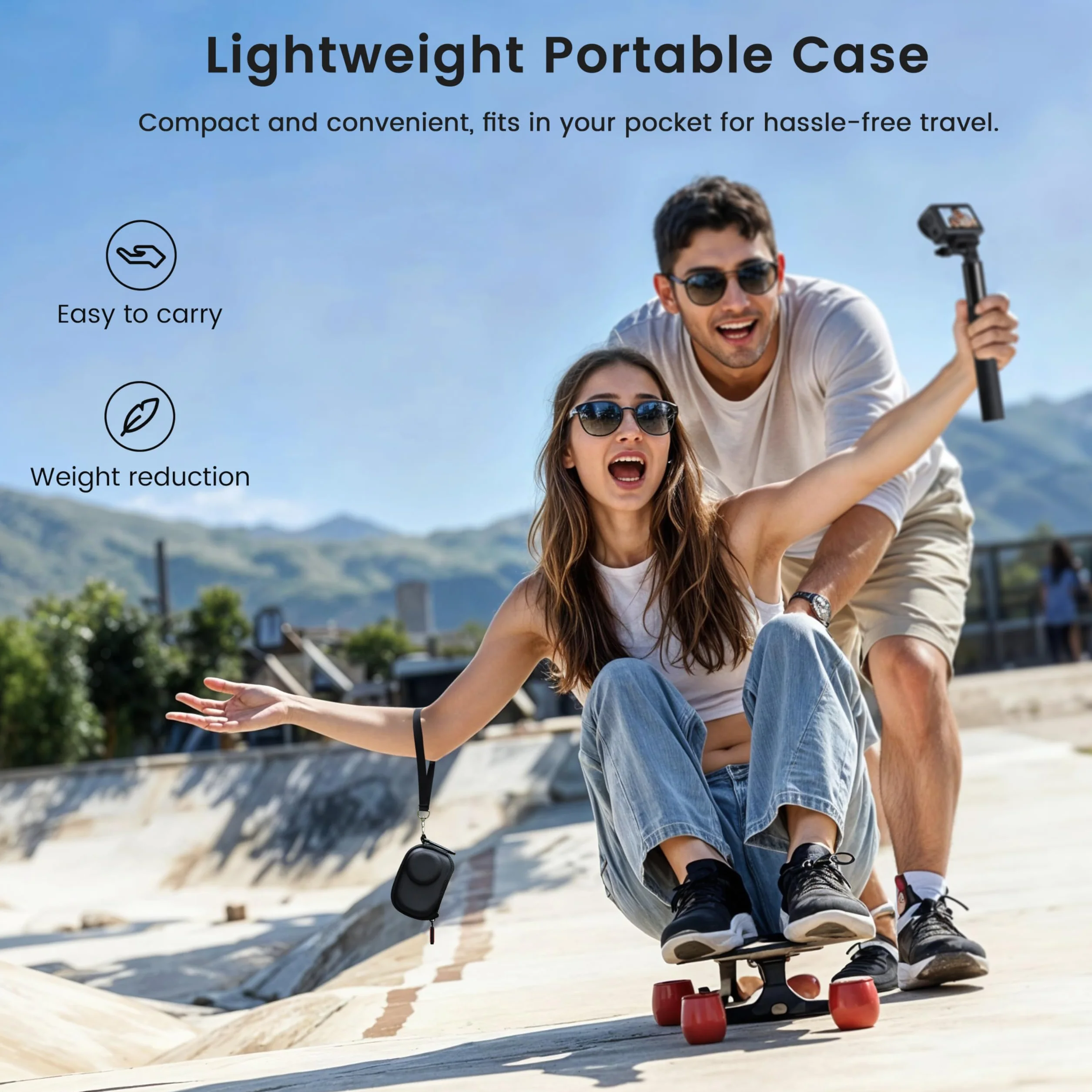 STARTRC PHOTO Mini Sac de Rangement Portable pour DJI Osmo Action 6