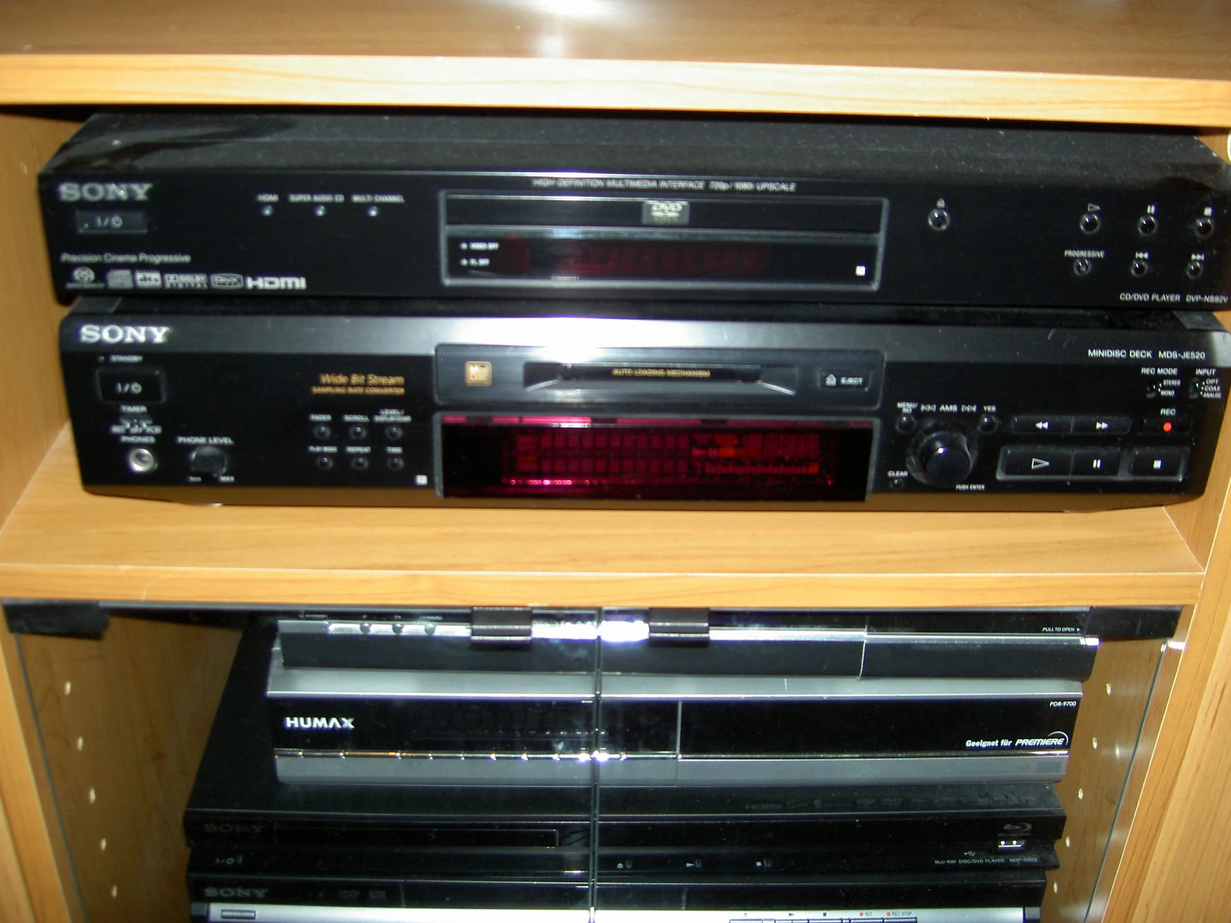 Sony Mini Lecteur de Disque Statique MDS-Je 520