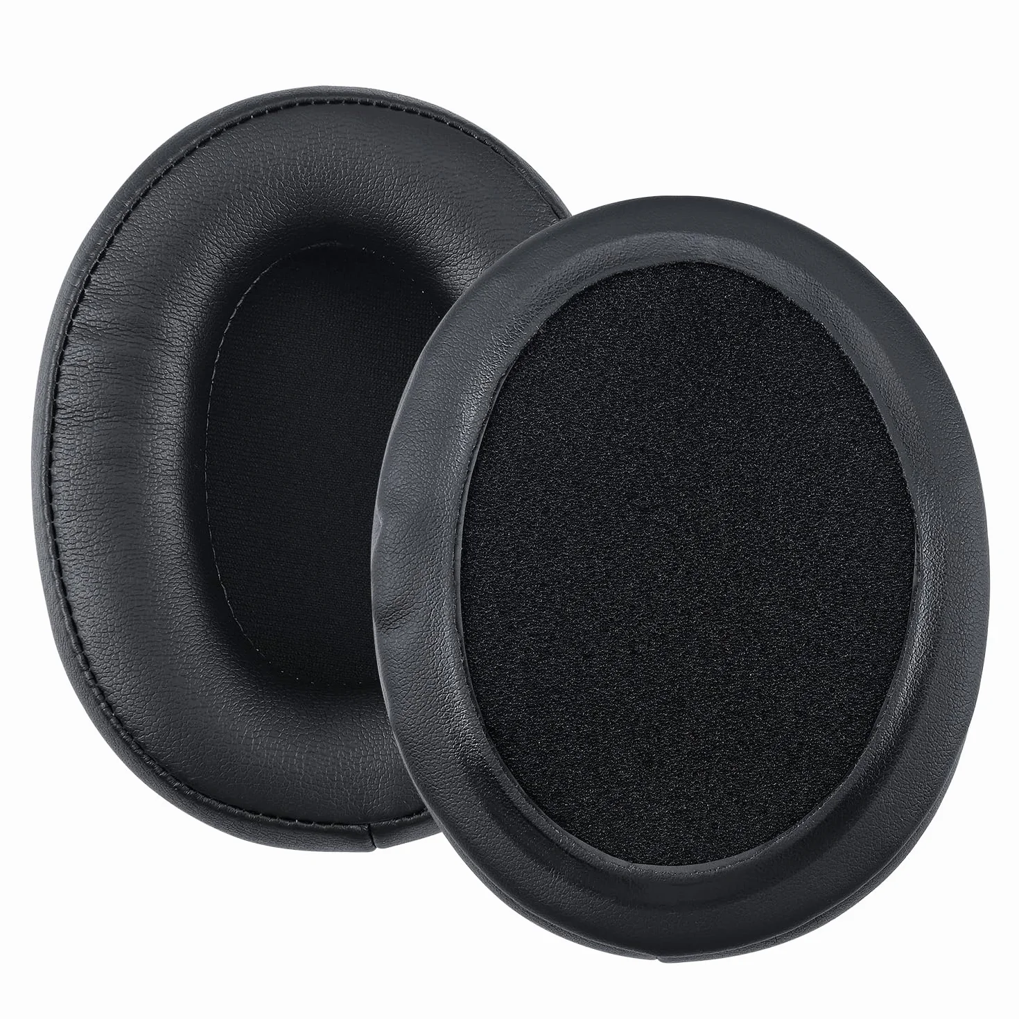 MMOBIEL Remplacement Coussinets d'oreille pour HyperX Cloud Stinger/Cloud Flight/CloudX/Cloud II/Cloud III/Cloud Alpha/Cloud Core/Mix Casque - Memory Foam et Protein PU Noir