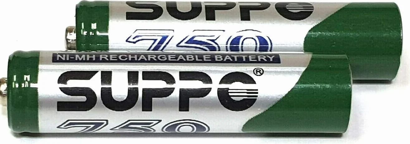 Lot de 2 piles rechargeables Ni-MH HFE 750 mAh Pour combinés mobiles Gigaset