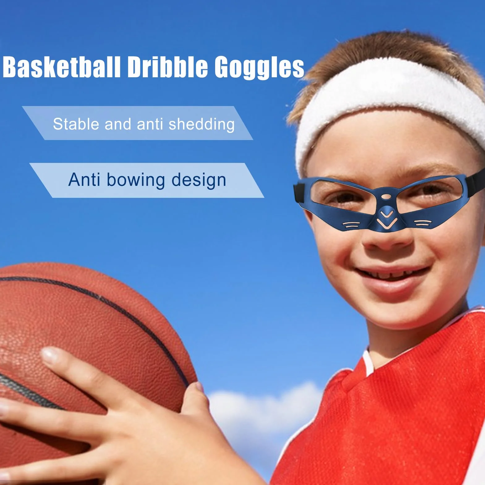 Lunettes d'entraînement de dribble de basket-ball - Spécifications de dribble sport